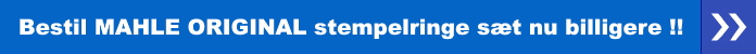 Bestil MAHLE ORIGINAL stempelringe sæt nu billigere online