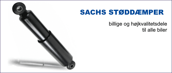Sachs-støddæmpere i top-sortimentet